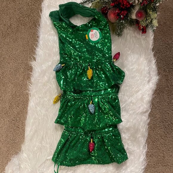 Glamorous Sequin Holiday Dress for Dogs!  Size XL, NWT - Picture 2 of 11